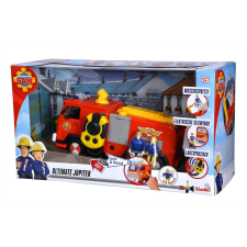Simba Sam, a tűzoltó Mega Deluxe Jupiter tűzoltóautó 2 figurával autópálya és játékautó
