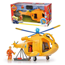 Simba Sam, a tűzoltó: Wallaby 2 - Nagy sárga tűzoltó helikopter autópálya és játékautó