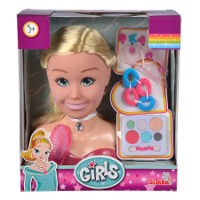 Simba Steffi Love Princess sminkelhető és fésülhető babafej - 24 cm-es szépségszalon