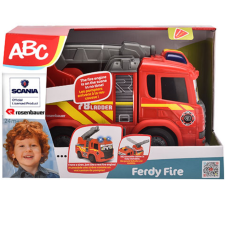 Simba Toys ABC Fredy Fire tűzoltóautó fénnyel és hanggal 25cm - Simba Toys autópálya és játékautó