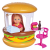 Simba Toys Evi Love baba és hamburgerezője