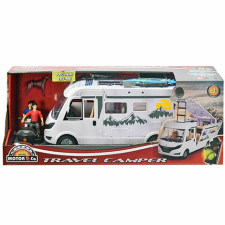 Simba Toys Hymer Camping Van lakóautó kiegészítőkkel 30 cm – Dickie Toys autópálya és játékautó