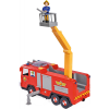 Simba Toys Sam a tűzoltó - Jupiter Pro tűzoltóautó fénnyel, hanggal, Sam és Radar figurával