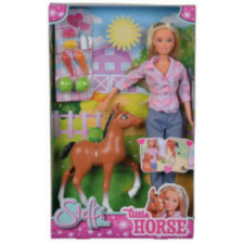 Simba Toys Steffi Love baba pónival és vicces funkcióval baba