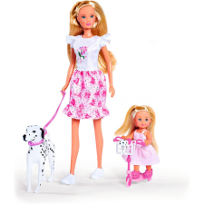 Simba Toys Steffi Love - Steffi barbie baba Evi babával és dalmata kutyával baba