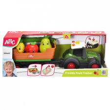 SimbaToys ABC Freddy Fruit Trailer mosolygós gyümölcsökkel 30 cm - Simba Toys autópálya és játékautó