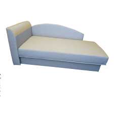  Simple Bed Yellow egyszemélyes ágy kifinomult 200×90 cm, ajándék puffal ágy és ágykellék