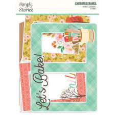 Simple Stories Chipboard - Chipboard Frames - What's Cookin' ? (1 csomag) dekorációs kellék