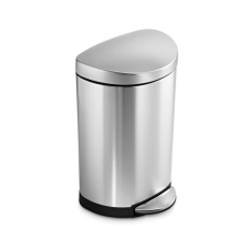 SimpleHuman CW1833 10 literes, félkör alakú, pedálos szemetes szemetes