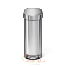 SimpleHuman CW2044 45 literes vékony formájú pedálos szemetes - rozsdamentes szemetes