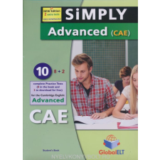 SIMPLY ADVANCED SB+KEY+CD (8+2) nyelvkönyv, szótár