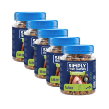 SIMPLY FROM NATURE Smart Bites Nyúl trénerek kutyáknak 5x130 g jutalomfalat kutyáknak
