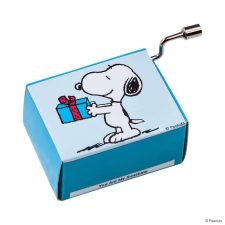 SING A SONG zenélő dobozka "Snoopy ajándékkal" játékhangszer