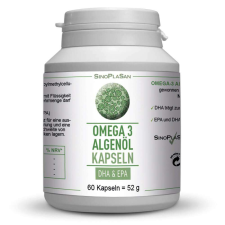 Sinoplasan Omega-3 Algaolaj DHA+EPA 60 db kapszula vitamin és táplálékkiegészítő