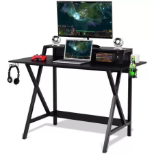  Sintact Gamer asztal 90cmx58cmx120cm íróasztal