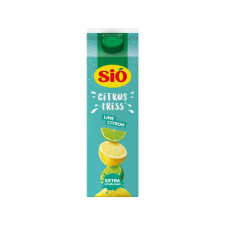 Sio-Eckes Kft. Sió 1l 12% CitrusFriss Lime-Citrom üdítő, ásványviz, gyümölcslé
