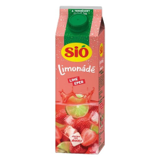 Sió Gyümölcslé SIÓ Limonádé Lime-eper 5% 1L üdítő, ásványviz, gyümölcslé