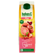 SIO Hohes C Plus Cink AlGuaFrépaPinkgrap 100% 1l TETRA üdítő, ásványviz, gyümölcslé