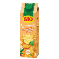 Sió Limonádé Őszibarack-citrom-menta üditőital 6% - 1 liter üdítő, ásványviz, gyümölcslé