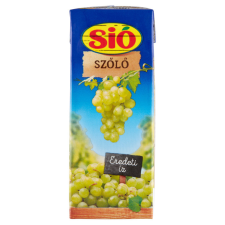 Sió szőlő 25% gyümölcsital 0,2 l üdítő, ásványviz, gyümölcslé
