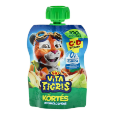  SIÓ VITATIGRIS GYÜM.PÜRÉ KÖRTE 100% 90G üdítő, ásványviz, gyümölcslé