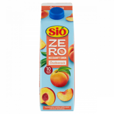 Sió Zero édesítőszerekkel készült őszibarack gyümölcsital 1 l üdítő, ásványviz, gyümölcslé