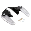 SIP Style lábtartó Vespa Primavera/Sprint 50-150 ccm 2T/4T AC modellekhez, alumínium, fekete/ezüst SIP Style  Kategorizálatlan termékek