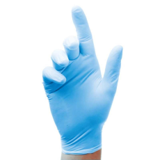 SIR SAFETY SYSTEM Blue Flex vinyl/nitril egyszerhasználatos kesztyű