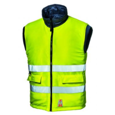 SIR SAFETY SYSTEM Capricorno 2in1 mellény - kék/ hi-vis sárga (kék/sárga, M)