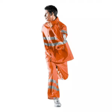 SIR SAFETY SYSTEM Glamour Jól láthatósági esőkabát (narancs, S) láthatósági ruházat