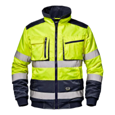 SIR SAFETY SYSTEM Morgan Jól láthatósági pilóta kabát (sárga/kék, XXL)
