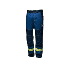 SIR SAFETY SYSTEM Polytech Plus Multifunkcionális Lángálló Munkanadrág (tengerészkék, 46/S) munkaruha