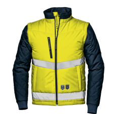 SIR SAFETY SYSTEM Sir Safety Sytem Driver Jól láthatósági pilótadzseki (sárga, 3XL) láthatósági ruházat