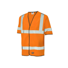 SIR SAFETY SYSTEM Space Jól láthatósági rövid ujjú mellény (narancs, XL)