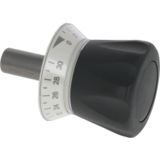 SIRMAN ÁLLÍTHATÓ FEKETE GOMB ø 18x110 mm kisháztartási gépek kiegészítői