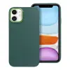 SIX Apple iPhone 11 tok, Közepesen Ütésálló, Kemény hátlap, Rugalmas keret, SIX FRAME, Zöld