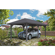 Skan Holz Garázs pavilon Taunus Carport Szürke kerti bútor