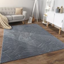 Skandináv Boho Geometriai mintás antracit szőnyeg 120x160 cm lakástextília
