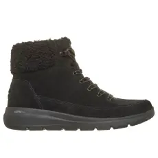 Skechers 144233 BBK női bőr bokacsizma - fűzős, ULTRA GO® párnázással