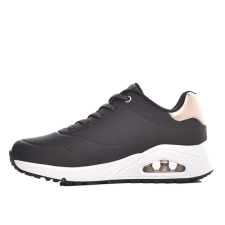 Skechers 155196 BLK divatos női sneaker női cipő