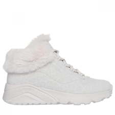 Skechers bakancs UNO LITE - COZY LEOPARD női csizma, bakancs