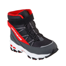 Skechers D` Lites fiúcsizma, fekete-piros, 28.5 gyerek csizma, bakancs