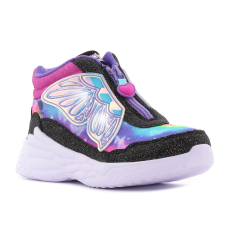 Skechers Dream Racer - Butterfly Express villogó lila gyerek cipő Méret:32