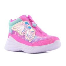 Skechers Dream Racer - Butterfly Express villogó rózsaszín gyerek cipő Méret:34 gyerek cipő