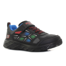 Skechers Dynamic - Flash - Rezlur villogó fekete gyerek cipő Méret:30 gyerek cipő