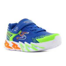 Skechers Flex - Glow Bolt villogó kék gyerek cipő Méret:37 gyerek cipő