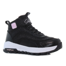 Skechers Fuse Tread - Wild Adventure vízlepergető fekete gyerek bakancs Méret:29