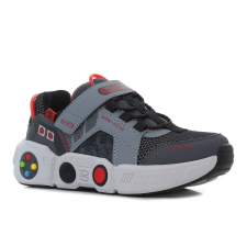 Skechers Game Kicks - Gametronix szürke gyerek cipő Méret:27 gyerek cipő