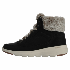 Skechers Glacial Ultra - Mountain Muse 144199BLK Női Fekete Csizma 35.5