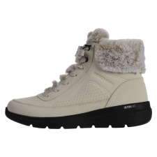 Skechers Glacial Ultra - Mountain Muse 144199NTBK Női Csizma Bézs 35 női csizma, bakancs
